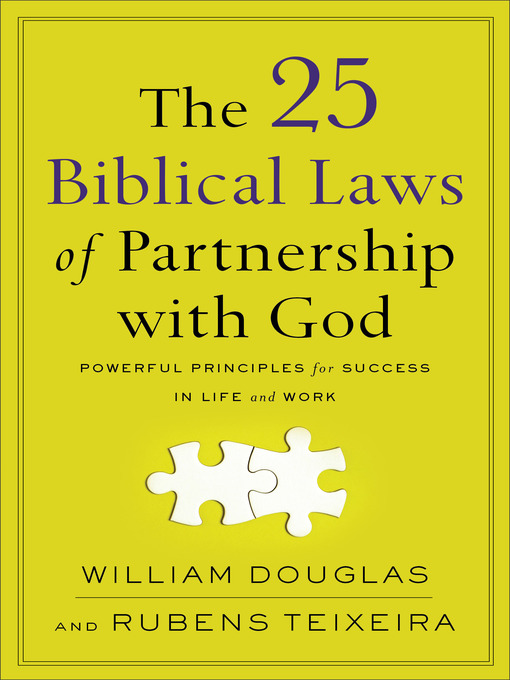 Title details for The 25 Biblical Laws of Partnership with God by William Douglas - Available